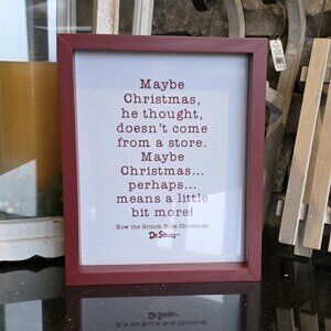 New Grinch Phrase Wall, Table top or Tree Decor Art